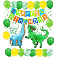 WIDE VIEW 恐龍主題派對生日氣球套組(BL-09)