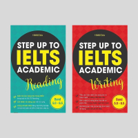 Combo 2c Sách Luyện Thi Ielts: Step Up To Ielts Academic Reading + Step Up To Ielts Academic Writing