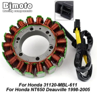 for Honda NT650 Deauville 1998-2005 31120-MBL-611 Motorcycle Generator Stator Coil