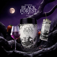 น้ำชงผลไม้ดำ BLACK FOREST DRINK [ สูตรใหม่ ] BLACK MAGIC ผงชงดื่ม