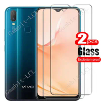 For Vivo Y11 (2019) Tempered Glass Protective VivoY11 Y 11 Vivo1906 1906 1906_20 6.35Inch Screen Pro