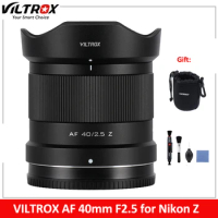 VILTROX AF 40mm F2.5 for Nikon Z-Mount Camera Lens Full Frame Prime Lens for Nikon Z8 Z9 Z6 Z7 Z6 II Z7 II Z5 Z5