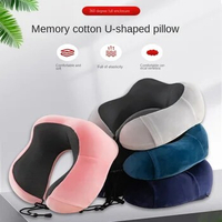 U-shaped Pillow Travel Pillow Massage Memory Foam Neck Pillow Soft Soft Sleep Cervical Spine Health Care Bedding
