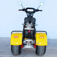 electric motorcycle adult europe warehouse citycoco 4000w 60V 40Ah 3 wheel electric scooters with seat electric tricycle chopper