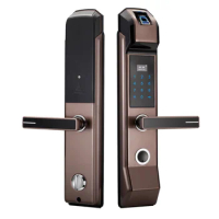 Fingerprint Lock Anti-theft Intelligent Fingerprint Door Lock Biometric Electric Locker For Home Security Access Control