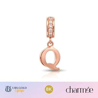 UBS Gold - Liontin Emas Charmee Alpha Cheri Q - 8k - Ald0214k Rose Gold