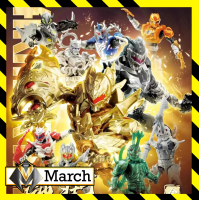 Đồ chơi hộp mù lắp ráp Siêu Nhân Khải Giáp Dũng Sĩ Shodo Armor Hero Dragon, Mastiff, Tiger, Rhino, E
