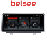 Belsee PX6 10.25" Screen Android 9.0 Touch Screen GPS Navigation Radio for BMW 1 Series F20/F21 2011-16 2 Series F23 2013-2016