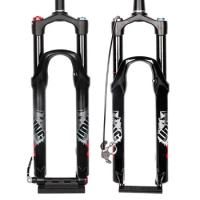 UDING High Quality Shoulder Control Alloy Wire Control Mtb Suspension Fork,Bicycle Suspension Fork