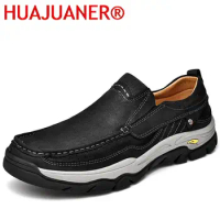 Genuine Leather Shoes Men Loafers Cow Leather Men Shoes Fashion Male Boat Slip on Casual Shoes Man Footwear Men Shoes Moccasins