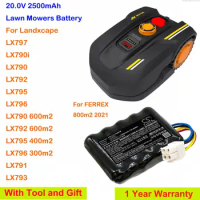 OrangeYu 2500mAh Lawn Mowers Battery for FERREX 800m2 2021, For Landxcape LX790i,LX790,LX791,LX792,LX793,LX795, LX796, LX797