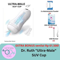 Snail Cup Dr. Ruth “ULTRA-MALE” Getar Alat Bantu Sex Toys