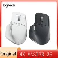 Logitech MX Master 3S Wireless Mouse 8000 DPI 2.4GHz Laser Wireless Bluetooth Office Mouse For Laptop PC