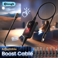 Elough-Type C TO DC Booster CABLE Connector, usbc DC 5V/9V/12V/15V/20V, WIFI TO, เราเตอร์ไร้สายและสา