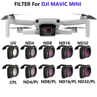 Camera Lens Filter FOR DJI Mini 2/MINI SE MCUV ND4 ND8 ND16 ND32 CPL ND/PL Filters Kit for DJI Mavic Mini 2 Drone Accessories