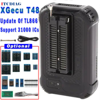 XGecu T48 [ TL866 - 3G ] Programmer Over 34000+ ICs for EPROM MCU SPI Nor NAND Flash EMMC IC TESTER TL866CS TL866II Replacement