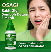 Osagi Herbal Oil Tetes Sakit Gigi Meredakan Nyeri Gusi Bengkak dan Sariawan, Efektif lebih Cepat Ata