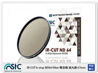 STC IR-CUT 6-stop ND64 Filter 零色偏 減光鏡 67mm (67公司貨)【APP下單4%點數回饋】