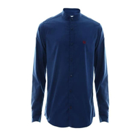 เสื้อเชิ้ตผู้ชายแขนยาว Slimfit DAC6203P0NBL0   น้ำเงิน DAC6203P0NBL0