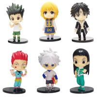 Hunter x Hunter Chibi Action Figure Killua Gon Kurapika Hisoka Chrollo Leorio