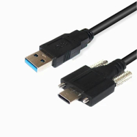 1M 3M 5M Industrial Camera USB3.1 Cable USB 3.1 Type-C Interface high Flexible Data Wire for IDS Ximea Machine Vision Camera