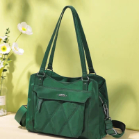 EPOL Shoulder Bags for Women 2023 New Elegant Shopping Waterproof Versatile Casual Large Capacity High Quality Bags 6071-02