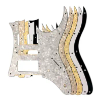 Pleroo Custom Electric Guitar Parts - For MIJ Ibanez RG 350 DXZ Guitar Pickguard HSH Humbucker Pickup Scratch Plate