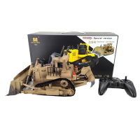 ST[Fast Delivery][Original Available] Huina D9R 1: 18 Rc Bulldozer Rc Cars Remote Control Bulldozer 