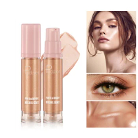 Liquid Highlighter Contour Rozswietlacz Body Shimmer Brillos Para La Cara Colorete Liquido Iluminadores Bronzer De Maquillaje
