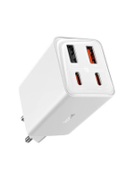 GaN6 Pro Fast Charger 2C+2U อะแดปเตอร์ (65 วัตต์, สีขาว)