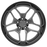 18 19 20 21 22 23 24 Inch Design Of Small Wide-brimmed Two Piece Deep Dish Racing Car Rims Aluminium Alloy Wheel For Audi