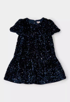 GWD 蛋白石海軍藍亮片連身裙