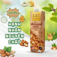 137 Degrees Genuine Thai Imported Nut Milk, Sugar-Free Flavors (1L Box)