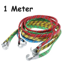 Tali Bagasi Kait Pipih Gepeng 1m 1.5 2 2.5 3 M 3M Meter Barang Motor - 1 Meter