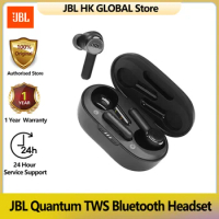 JBL 100% Original Quantum TWS Wireless 5.2 Bluetooth Headset Noise Cancelling Gaming Earbuds earphone IPX4 50ms Low Latency