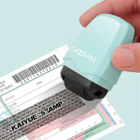 Identity Protection Roller Stamps Data Confidential Stamp Photosensitive Seal Seal Applicator Identity ID Security Stamp