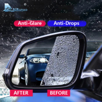 AIRSPEED Car Rearview Mirror Anti Fog Film Anti Glare Rainproof Sticker for BMW F10 F20 F30 F15 F16 F25 F26 G30 F48 F01 F22 F23