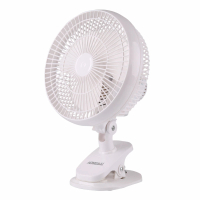 HOME@dd - 7"多功能搖頭電風扇 (檯/夾/壁)-白色 1pc