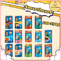 WilliamHolt แนะนำ (Pouch) Smartheart Dog Wet Food 120-130gDeliver if buying over100 baht, excluding 