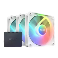 New F120 RGB Core Triple Pack white Case Fan For Gaming Computer Cooling Cooler RGB PC Case PWM Fan