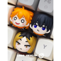 Cao cấp!! Choco Hina, Tobio Kageyama, Kenma Kozume – phím bấm (keycap) đặc biệt cho bàn phím cơ, phí