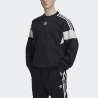 Adidas Cutline Crew HN6117 男 長袖上衣 大學T 國際版 寬鬆 運動 休閒 經典 舒適 黑