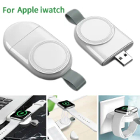 Mini Magnetic Wireless Charger Dock For Apple Watch 6/SE/5/4/3/2 Portable Wireless USB Charging Cable Charger For iwatch Series
