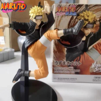 Bandai Banpresto Anime Vibration Stars Uzumaki Naruto Ⅳ Pvc Action Figures Naruto Figurine Children Toys Christmas Gifts