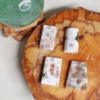 海洋碧玉方牌/護符19、21、26號 ~別名海洋石、海洋之眼 (Ocean Jasper) 🔯聖哲曼🔯