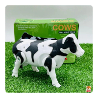 Mainan Anak Hewan Sapi Menyala Besar Suara Musik Animal Cow Baterai
