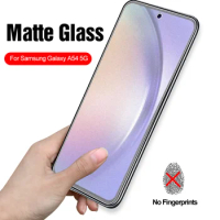 SamsungA54 Matte Glass For Samsung Galaxy A54 5G 6.4'' Frosted Tempered Glass Samsang A 54 54A Full Cover Screen Protector Film