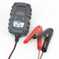 6V 12V 1A Automatic Smart Battery Charger Maintainer for Car Motorcycle Scooter Deep Cycle AGM GEL VRLA Battery Charger
