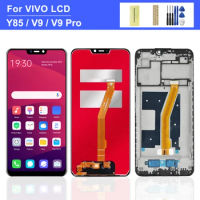 6.3'' Original For VIVO Y85A/V9 Youth LCD Display Screen Touch Digitizer Assembly For VIVO V9 /1723 LCD With Frame Replace