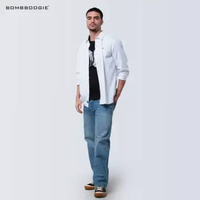 Bombboogie - Kemeja Pria Regular Conrad 24959B5WT XL